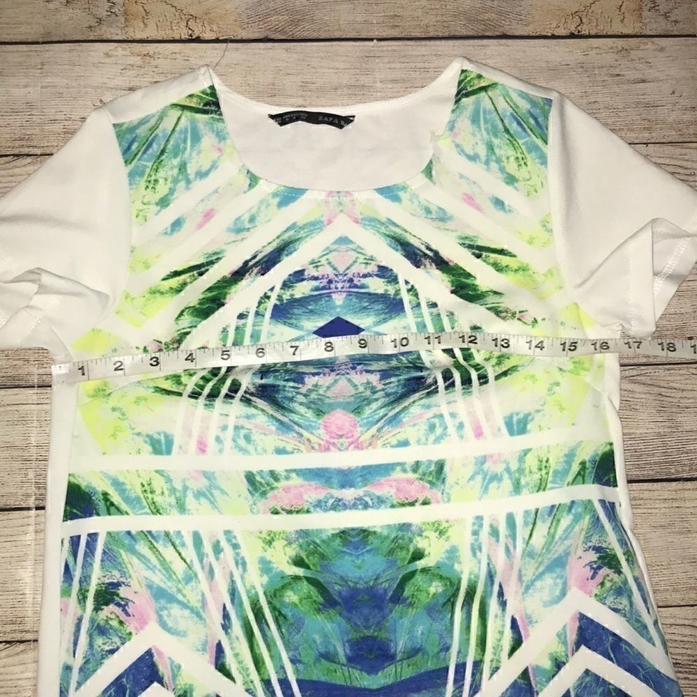 Zapa Basics Abstract Tunic Dress - Picture 6 of 8